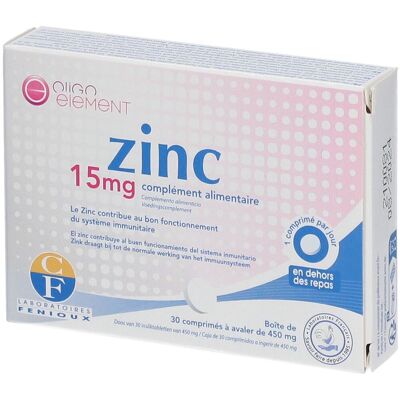 Fenioux Zinc 15Mg - Soutien immunitaire & métabolisme - Publicité Fenioux Zinc 15Mg - Soutien immunitaire & métabolisme - Publicité