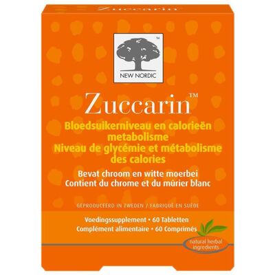 New Nordic Zuccarin - Support de la glycémie - 60 Comprimés - Publicité New Nordic Zuccarin - Support de la glycémie - 60 Comprimés - Publicité