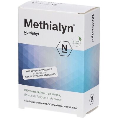 Nutriphyt Methialyn - Complexe B complet pour stress & énergie - Publicité Nutriphyt Methialyn - Complexe B complet pour stress & énergie - Publicité