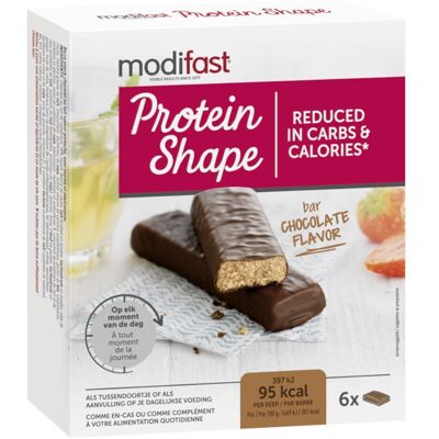 Barre de Protéines Modifast Chocolat - Riche en Protéines & Faible en Sucre - Publicité Barre de Protéines Modifast Chocolat - Riche en Protéines & Faible en Sucre - Publicité