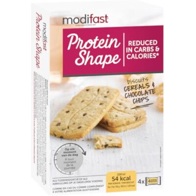 Biscuits Modifast Protein Shape - Riche en Protéines et Fibres - Publicité Biscuits Modifast Protein Shape - Riche en Protéines et Fibres - Publicité