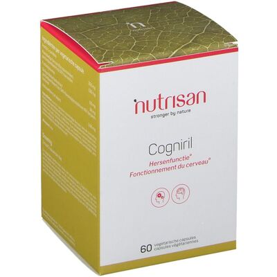 Nutrisan Cogniril - Complément alimentaire pour le cerveau - Publicité Nutrisan Cogniril - Complément alimentaire pour le cerveau - Publicité