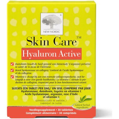 New Nordic Hyaluron Active - 30 Comprimés - Publicité New Nordic Hyaluron Active - 30 Comprimés - Publicité