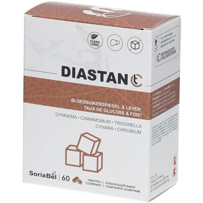 Soria Natural SoriaBel Diastan CT - Complément Alimentaire - Publicité Soria Natural SoriaBel Diastan CT - Complément Alimentaire - Publicité