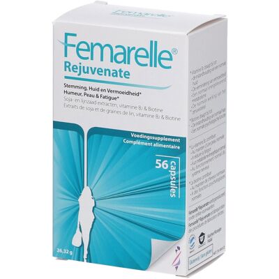 Femarelle Rejuvenate - Humeur, Peau et Fatigue - Complément alimentaire - Publicité Femarelle Rejuvenate - Humeur, Peau et Fatigue - Complément alimentaire - Publicité