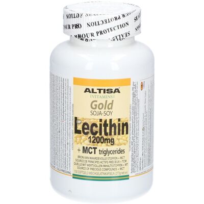Altisa Gold Lécithine de Soja 1200 mg Capsule 150 pièces - Publicité Altisa Gold Lécithine de Soja 1200 mg Capsule 150 pièces - Publicité