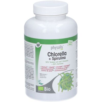 Complément Végétal Physalis Chlorella Spirulina - Supplément Alimentaire - Publicité Complément Végétal Physalis Chlorella Spirulina - Supplément Alimentaire - Publicité