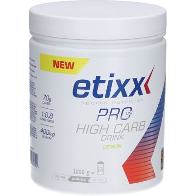 Etixx Boisson Énergétique Citron - High Carb Drink - Publicité Etixx Boisson Énergétique Citron - High Carb Drink - Publicité
