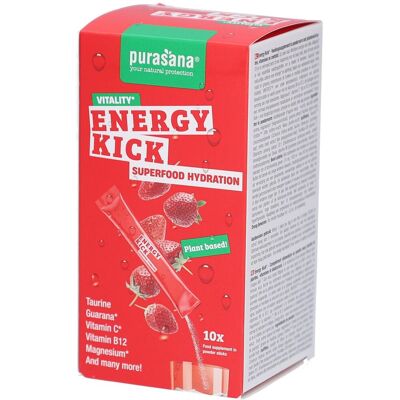 Purasana Hydration Superfoods Energy Kick 10x4,5 g Sachet(S) - Publicité Purasana Hydration Superfoods Energy Kick 10x4,5 g Sachet(S) - Publicité