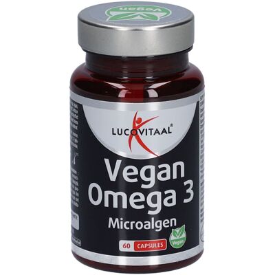Lucovitaal - Vegan Omega-3 Microalgae - 110 mg DHA - Publicité Lucovitaal - Vegan Omega-3 Microalgae - 110 mg DHA - Publicité