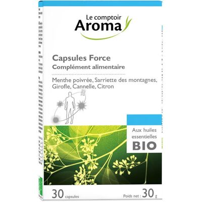 Le Comptoir Aroma Capsules Force Bio - Compléments alimentaires - Publicité Le Comptoir Aroma Capsules Force Bio - Compléments alimentaires - Publicité