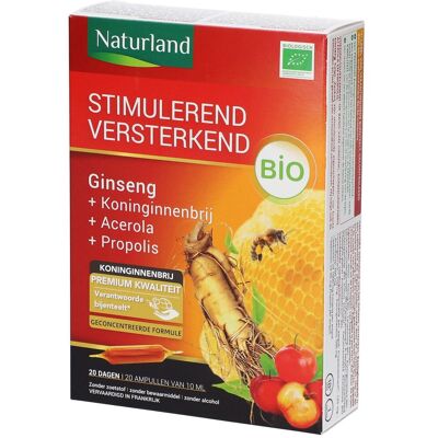 Complément Alimentaire Naturland Ginseng Gelée Royale Propolis Acerola - Publicité Complément Alimentaire Naturland Ginseng Gelée Royale Propolis Acerola - Publicité