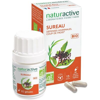 Naturactive Sureau Bio Capsules - Complément alimentaire - Publicité Naturactive Sureau Bio Capsules - Complément alimentaire - Publicité