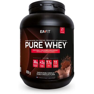 Eafit Whey Pur - 850g - Poudre de Protéines pour Athlètes - Publicité Eafit Whey Pur - 850g - Poudre de Protéines pour Athlètes - Publicité