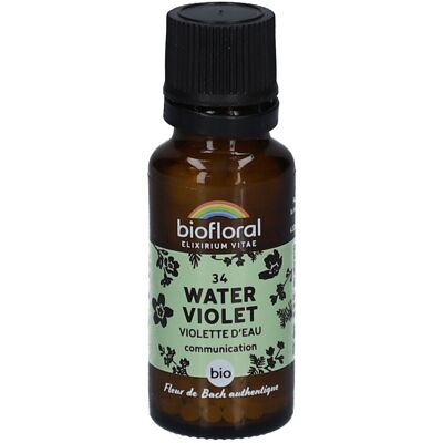 BIOFLORAL 34 Water Violet - Violette D'Eau 19 g Granulés - Publicité BIOFLORAL 34 Water Violet - Violette D'Eau 19 g Granulés - Publicité