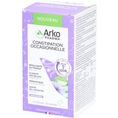 ARKOPHARMA - Constipation occasionnelle 10 pc(s) Poudre Pour La Préparation D'Une Solution - Publicité ARKOPHARMA - Constipation occasionnelle 10 pc(s) Poudre Pour La Préparation D'Une Solution - Publicité