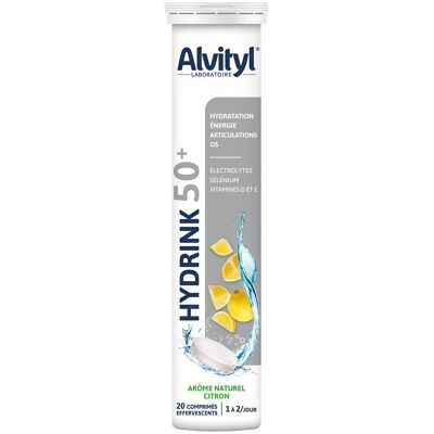 Alvityl® Hydrink 50+ 71 g Comprimés Effervescents - Publicité Alvityl® Hydrink 50+ 71 g Comprimés Effervescents - Publicité