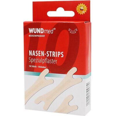 Bandes nasales WUNDmed® 10 pc(s) Pansement(S) - Publicité Bandes nasales WUNDmed® 10 pc(s) Pansement(S) - Publicité