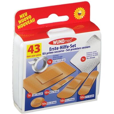 WUNDmed® Set premiers secours 1 pc(s) Set(S) - Publicité WUNDmed® Set premiers secours 1 pc(s) Set(S) - Publicité