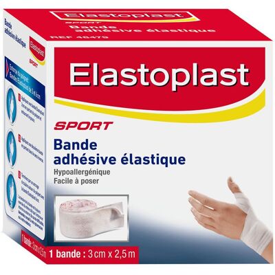 ELASTOPLAST Bande Élastique - Hypoallergénique, respirante - Publicité ELASTOPLAST Bande Élastique - Hypoallergénique, respirante - Publicité