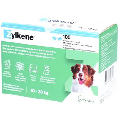 Vetoquinol Zylkene 225mg Supplément pour Animaux - Soutien Stress - Publicité Vetoquinol Zylkene 225mg Supplément pour Animaux - Soutien Stress - Publicité