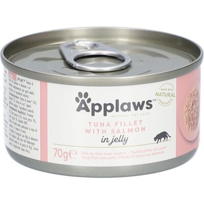 Applaws - Nourriture humide pour chat au thon et saumon - 70 G - Publicité Applaws - Nourriture humide pour chat au thon et saumon - 70 G - Publicité