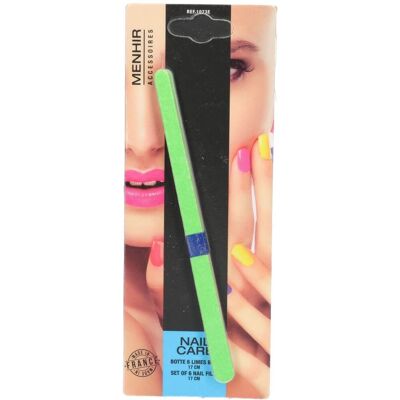 Vitry Lot de 6 limes à ongles en bois, 17 cm, flexibles 1 pc(s) Lime - Publicité Vitry Lot de 6 limes à ongles en bois, 17 cm, flexibles 1 pc(s) Lime - Publicité