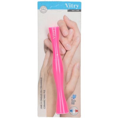 Vitry Lime à Ongles Céramique Fluo 1 pc(s) Lime - Publicité Vitry Lime à Ongles Céramique Fluo 1 pc(s) Lime - Publicité