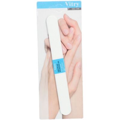 Vitry Lime à ongles Mylar blanche 1 pc(s) Lime - Publicité Vitry Lime à ongles Mylar blanche 1 pc(s) Lime - Publicité