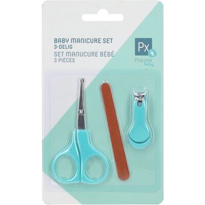 PHARMEX Set manucure bébé 3 pièces 1 pc(s) Lime - Publicité PHARMEX Set manucure bébé 3 pièces 1 pc(s) Lime - Publicité