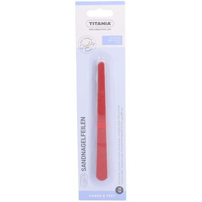 Titania® Essentials Limes à ongles en sable 10 pc(s) Lime - Publicité Titania® Essentials Limes à ongles en sable 10 pc(s) Lime - Publicité