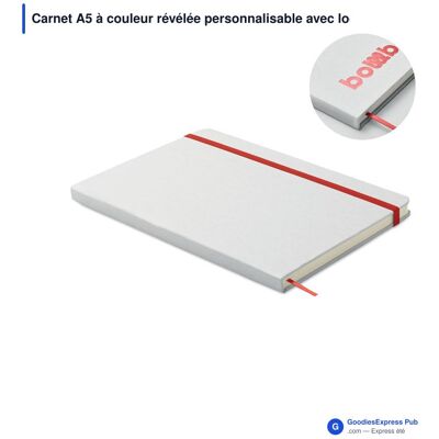 GoodiesExpress Pub Carnet express personnalisable carton de lait recyclé A5 couleur - rouge - Publicité GoodiesExpress Pub Carnet express personnalisable carton de lait recyclé A5 couleur - rouge - Publicité