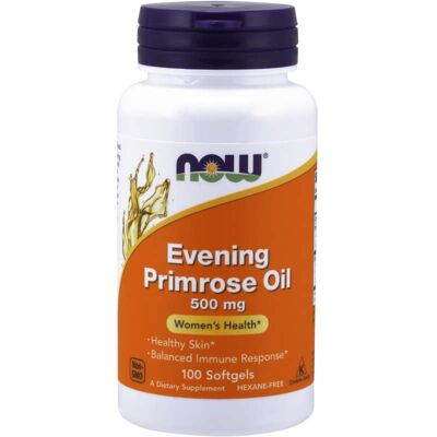 Huile d'onagre 500 mg - Complément alimentaire de Now! Supplements - Publicité Huile d'onagre 500 mg - Complément alimentaire de Now! Supplements - Publicité