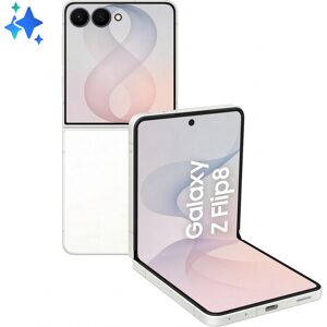 Samsung Galaxy Z Flip8 6.9" 5G 12Go RAM 256Go Double SIM USB-C 4300mAh Android Crème SM-F776BZWGEUB