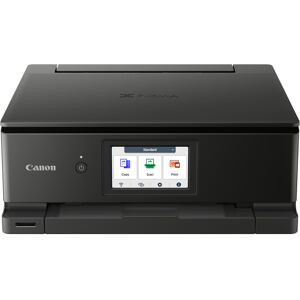 Canon PIXMA TS8750 - Imprimante Jet d'Encre Couleur A4, 4800x1200 DPI, Recto/Verso Auto, Scanner 2400x4800 DPI, Wifi, USB, Lecteur Cartes, LCD 4.3"