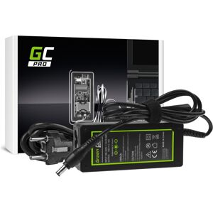 Green Cell AD20P adaptateur secteur 60W 100-240V noir pour ordinateur portable dimensions 109x47x31mm