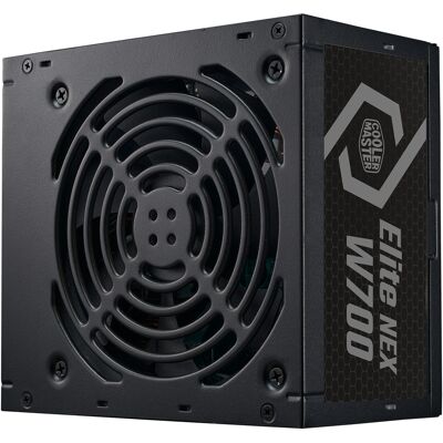 Cooler Master Elite NEX White 700 Alimentation 700W ATX 24-pin, 200-240V, 80 PLUS, PFC Actif, Ventilateur 120mm, Connecteurs SATA/Molex/PCIe, Noir - Publicité Cooler Master Elite NEX White 700 Alimentation 700W ATX 24-pin, 200-240V, 80 PLUS, PFC Actif, Ventilateur 120mm, Connecteurs SATA/Molex/PCIe, Noir - Publicité