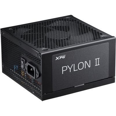 XPG PYLON II 750W - Alimentation ATX 24-pin, 80 PLUS Bronze, 100-240V, Ventilateur 13.5cm, Protections multiples, 150x150x86mm - Publicité XPG PYLON II 750W - Alimentation ATX 24-pin, 80 PLUS Bronze, 100-240V, Ventilateur 13.5cm, Protections multiples, 150x150x86mm - Publicité