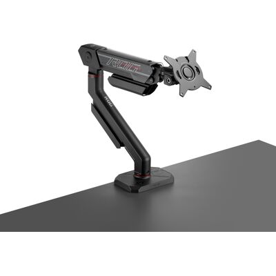 Support écran ASUS AAS01R bureau à collier 49" VESA 100x100 charge 13.5kg inclinaison -25°/80° rotation 90° noir - Publicité Support écran ASUS AAS01R bureau à collier 49" VESA 100x100 charge 13.5kg inclinaison -25°/80° rotation 90° noir - Publicité