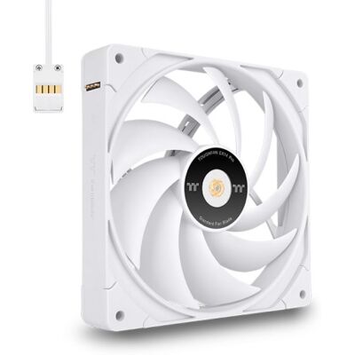 Thermaltake EX14 Pro Ventilateur Boîtier PC 140mm Blanc (Lot de 3) : 500-2000 tr/min, 102.3-119.6 CFM, 2.95-3.57 mmH2O, 31.6-34.1 dB, Palier Hydrauliq... Publicité Thermaltake EX14 Pro Ventilateur Boîtier PC 140mm Blanc (Lot de 3) : 500-2000 tr/min, 102.3-119.6 CFM, 2.95-3.57 mmH2O, 31.6-34.1 dB, Palier Hydrauliq... Publicité