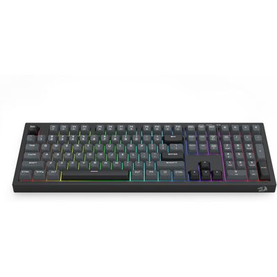 REDRAGON K518-RGB-GB Crux - Clavier USB Noir, Membrane, Anti-ghosting, Câble 1.5m, Compatible Windows/Mac/Linux, Dimensions 451x145x36mm - Publicité REDRAGON K518-RGB-GB Crux - Clavier USB Noir, Membrane, Anti-ghosting, Câble 1.5m, Compatible Windows/Mac/Linux, Dimensions 451x145x36mm - Publicité