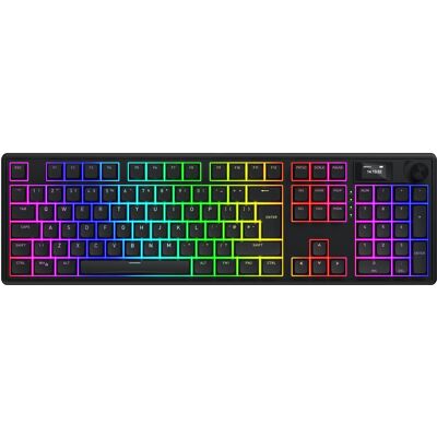 HATOR Skyfall 100 Pro Wireless clavier mécanique gaming USB RF Bluetooth Aurum Vanila Linear Silent Switches RGB ISO QWERTY/QWERTZ/AZERTY noir - Publicité HATOR Skyfall 100 Pro Wireless clavier mécanique gaming USB RF Bluetooth Aurum Vanila Linear Silent Switches RGB ISO QWERTY/QWERTZ/AZERTY noir - Publicité