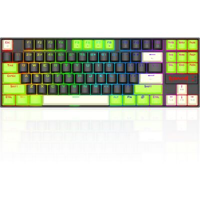 Clavier mécanique REDRAGON Kumara K552BGC-M format TKL avec rétroéclairage RGB câble 1.5m noir - Publicité Clavier mécanique REDRAGON Kumara K552BGC-M format TKL avec rétroéclairage RGB câble 1.5m noir - Publicité