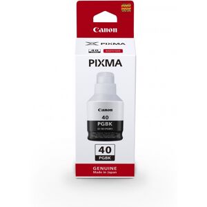 GI-40 Originale Noir - Encre d'origine Canon pour Pixma G5040, G6040, GM2040 - 3385C001 - Fabriquée au Japon - Conditionnement : Boîte, 1 pièce