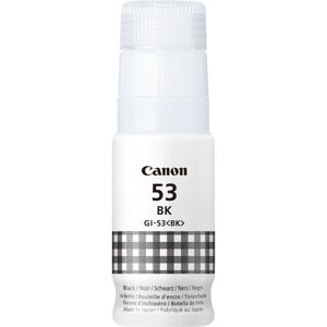 Canon Bouteille d'encre noire GI-53BK 60ml Dye-Based pour PIXMA G650/G550 Jet d'encre Originale (4699C001) – Fabriqué au Japon