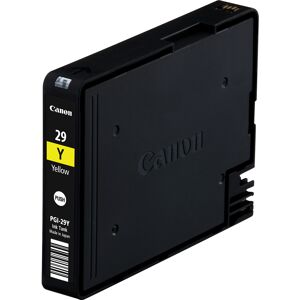 Canon Cartouche d'encre jaune PGI-29Y LUCIA, encre à pigments, 36ml, rendement 1280 pages, pour imprimante PIXMA PRO-1, référence 4875B001