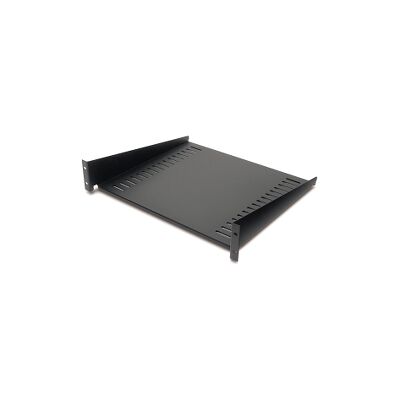 APC NetShelter AR8105BLK Plateau Fixe 2U Cantilever Noir, Charge 23kg, Profondeur 40.6cm, Métal, Conforme RoHS et REACH - Publicité APC NetShelter AR8105BLK Plateau Fixe 2U Cantilever Noir, Charge 23kg, Profondeur 40.6cm, Métal, Conforme RoHS et REACH - Publicité