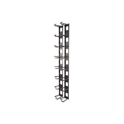 APC NetShelter AR8442 : Organisateur de câbles vertical pour rack 0U, 8 anneaux, noir, dimensions 55x85x766mm, conformité RoHS et REACH. Publicité APC NetShelter AR8442 : Organisateur de câbles vertical pour rack 0U, 8 anneaux, noir, dimensions 55x85x766mm, conformité RoHS et REACH. Publicité