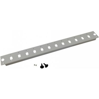 Façade Helos 257711 pour rack 19 pouces en acier gris accessoire de montage professionnel - Publicité Façade Helos 257711 pour rack 19 pouces en acier gris accessoire de montage professionnel - Publicité