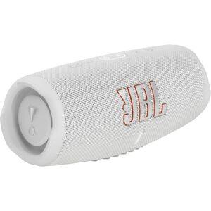 JBL Charge 5 Blanc - Enceinte Portable Stéréo 30W RMS - Bluetooth 5.1 - IP67 - Batterie 7500mAh 20h Autonomie - Woofer 90mm/Tweeter 20mm - Android/iOS